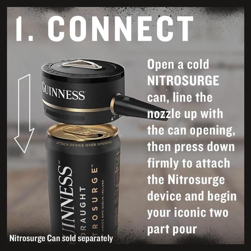 Dispensador de Chope Guinness Draught - Nitrosurge - Copo de